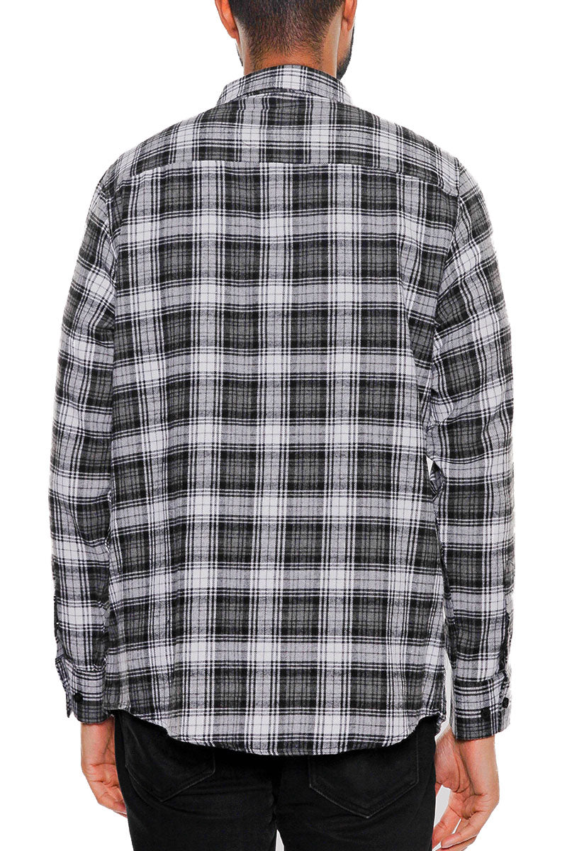 Brushed Flannel Shirt-3