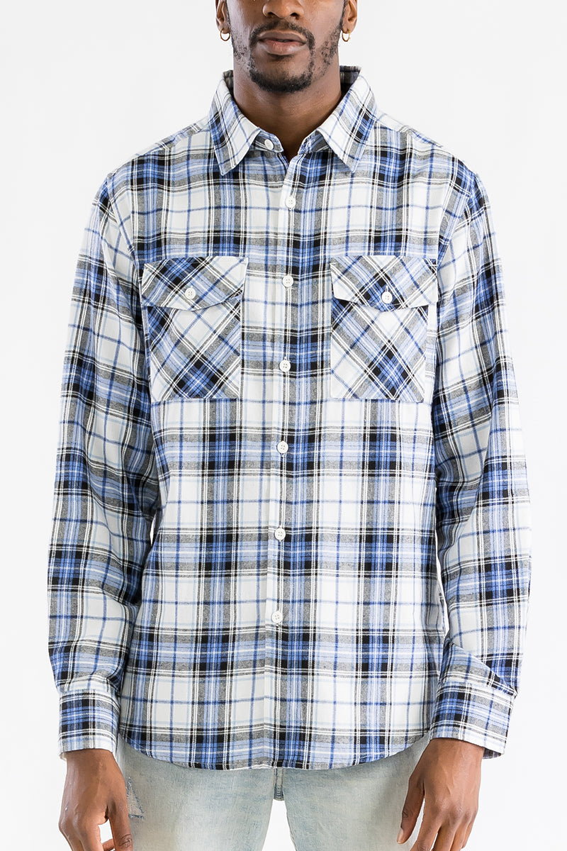 Brushed Flannel Shirt-9