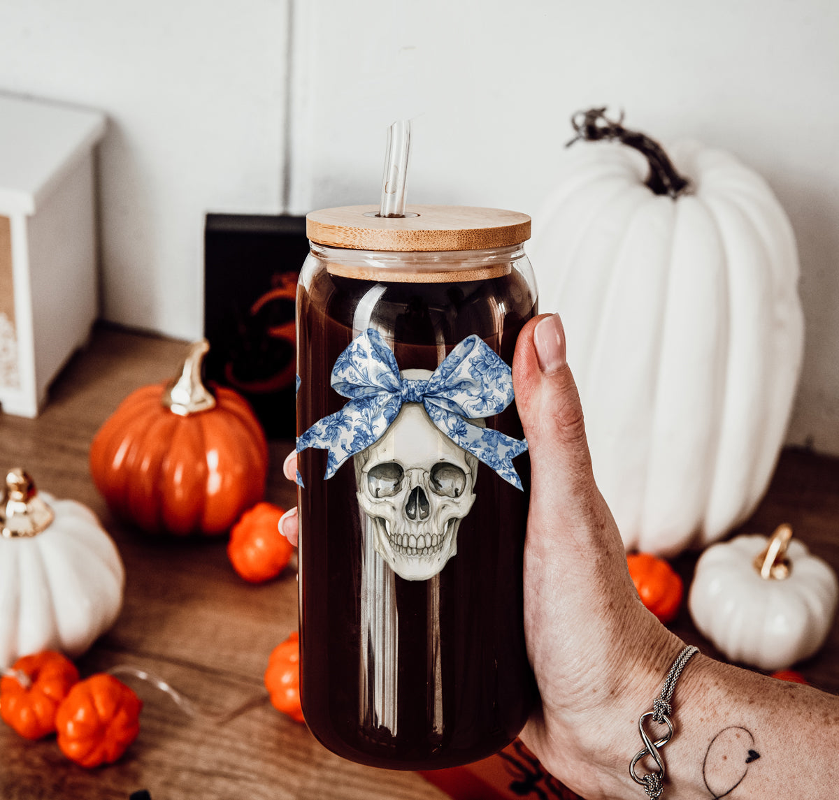 Bow Skull 20oz-4
