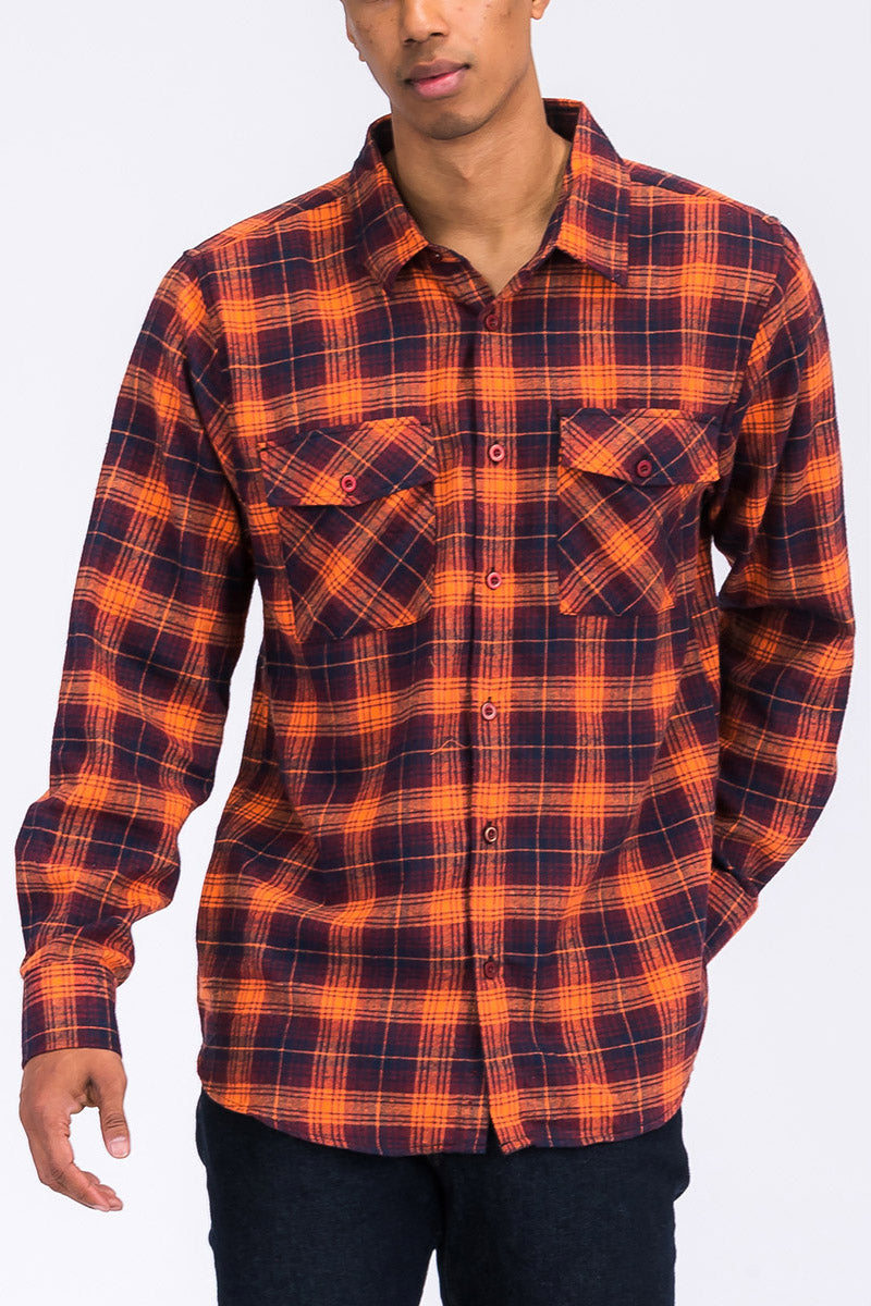 Brushed Flannel Shirt-7