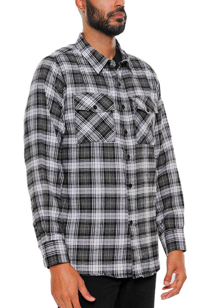 Brushed Flannel Shirt-2