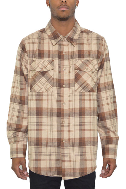 Brushed Flannel Shirt-4