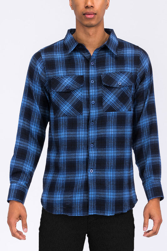 Brushed Flannel Shirt-10