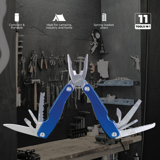 Pursonic 11-in-1 Multifunction Tool Survival Essentials Bundle – The Ultimate Compact Kit for DIY Outdoor and Everyday Use