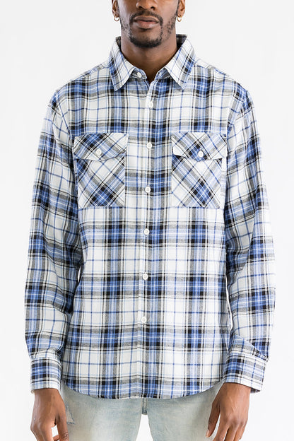 Brushed Flannel Shirt-9